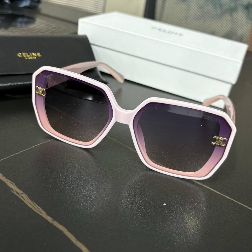 Celine plastic-framed sunglasses